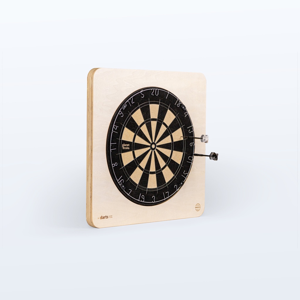 Dartboard and online darts set